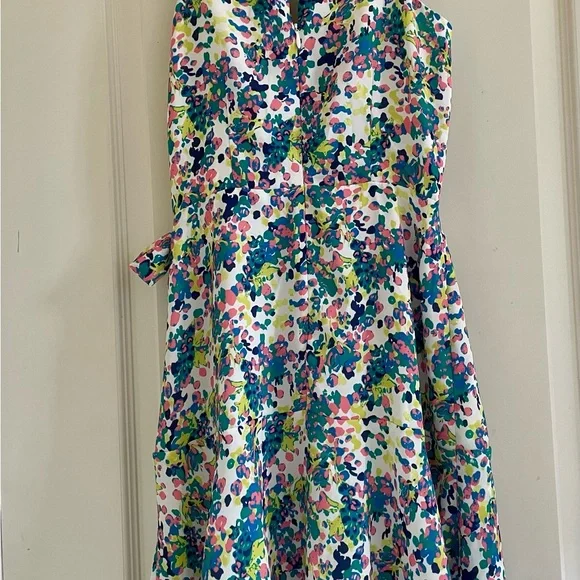 Adelyn Rae Multicolor Midi Ruffle Dress - Picture 4 of 5